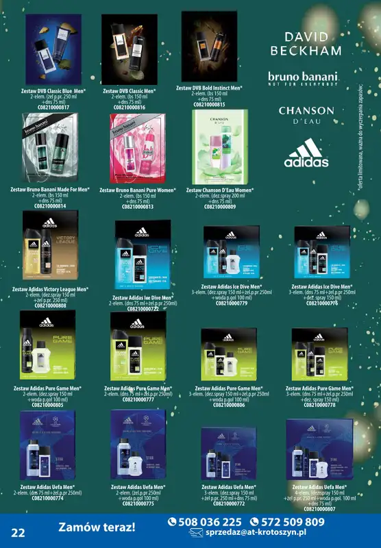 A-T - gazetka promocyjna Produkty chemiczne od wtorku 05.11 do soboty 30.11 - strona 22