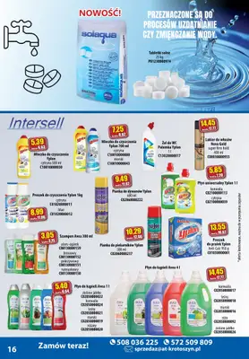 A-T - gazetka promocyjna Produkty chemiczne od wtorku 05.11 do soboty 30.11 - strona 16