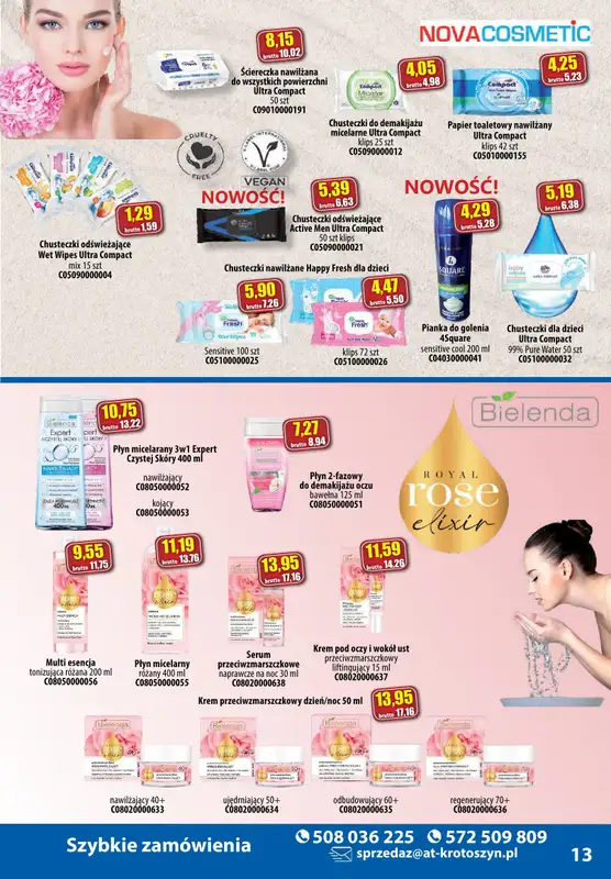 A-T - gazetka promocyjna Produkty chemiczne od wtorku 05.11 do soboty 30.11 - strona 13