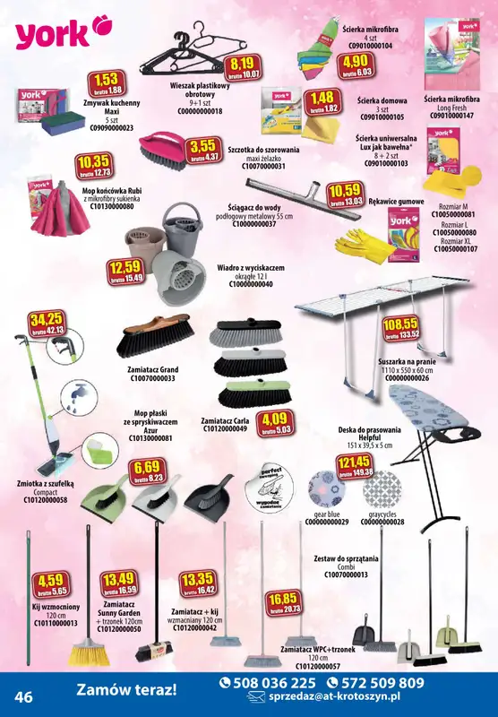 A-T - gazetka promocyjna Produkty chemiczne od wtorku 05.11 do soboty 30.11 - strona 46