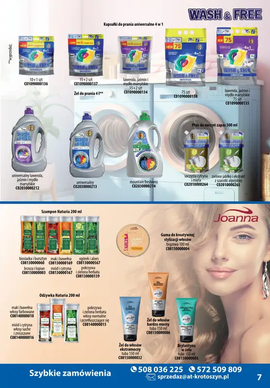 A-T - gazetka promocyjna Produkty chemiczne od wtorku 05.11 do soboty 30.11 - strona 7