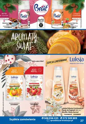 A-T - gazetka promocyjna Produkty chemiczne od wtorku 05.11 do soboty 30.11 - strona 27