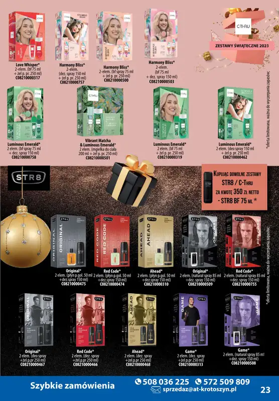 A-T - gazetka promocyjna Produkty chemiczne od wtorku 05.11 do soboty 30.11 - strona 23