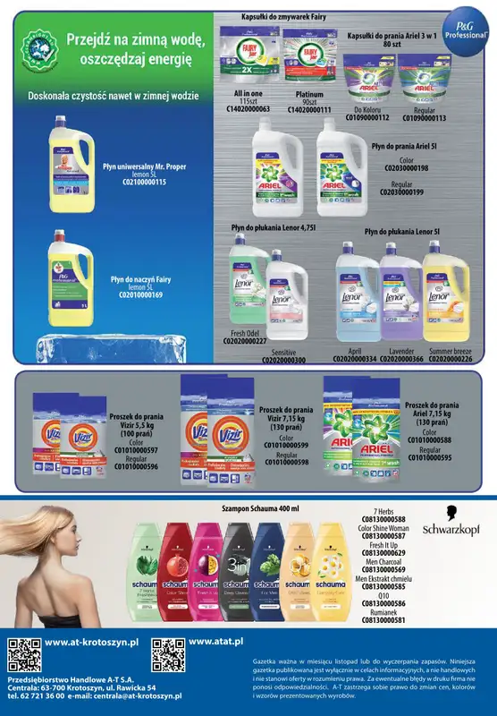 A-T - gazetka promocyjna Produkty chemiczne od wtorku 05.11 do soboty 30.11 - strona 56