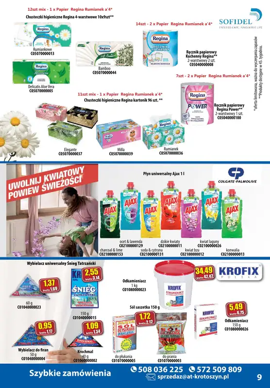 A-T - gazetka promocyjna Produkty chemiczne od wtorku 05.11 do soboty 30.11 - strona 9