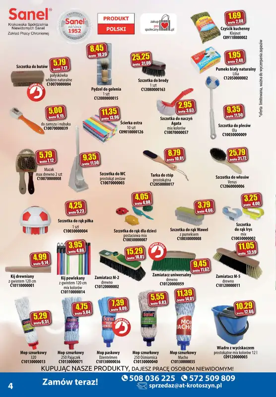 A-T - gazetka promocyjna Produkty chemiczne od wtorku 05.11 do soboty 30.11 - strona 4