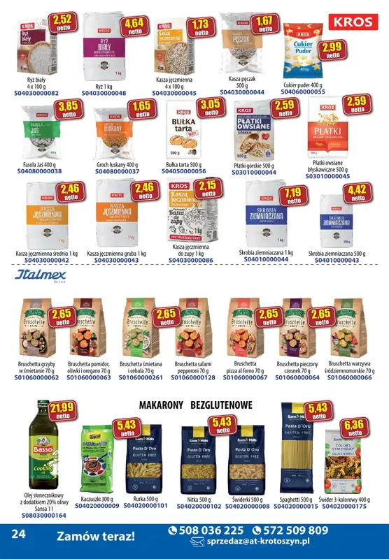 A-T - gazetka promocyjna Produkty spożywcze od wtorku 05.11 do czwartku 14.11 - strona 24