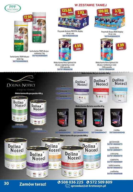 A-T - gazetka promocyjna Produkty spożywcze od wtorku 05.11 do czwartku 14.11 - strona 30