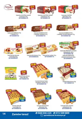 A-T - gazetka promocyjna Produkty spożywcze od wtorku 05.11 do czwartku 14.11 - strona 14