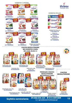 A-T - gazetka promocyjna Produkty spożywcze od wtorku 05.11 do czwartku 14.11 - strona 15