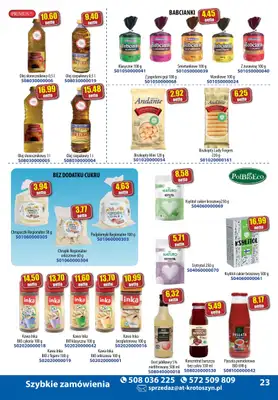 A-T - gazetka promocyjna Produkty spożywcze od wtorku 05.11 do czwartku 14.11 - strona 23