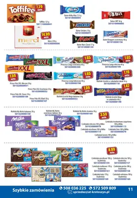 A-T - gazetka promocyjna Produkty spożywcze od wtorku 05.11 do czwartku 14.11 - strona 11