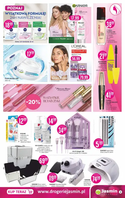 Drogerie Jasmin - gazetka promocyjna Gazetka od wtorku 12.11 do soboty 30.11 - strona 3