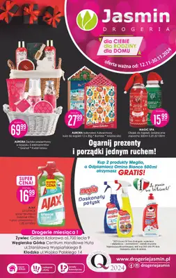 Drogerie Jasmin - gazetka promocyjna Gazetka od wtorku 12.11 do soboty 30.11 Drogerie Jasmin - gazetka promocyjna Gazetka od wtorku 12.11 do soboty 30.11
