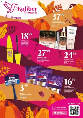 Drogerie Koliber - gazetka promocyjna Gazetka od wtorku 12.11 do soboty 30.11