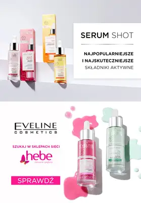 Eveline Cosmetics - gazetka promocyjna Eveline Cosmetics w HEBE od wtorku 12.11 do soboty 30.11 Eveline Cosmetics - gazetka promocyjna Eveline Cosmetics w HEBE od wtorku 12.11 do soboty 30.11