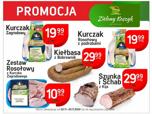 Zielony Koszyk - gazetka promocyjna Promocje od czwartku 14.11 do soboty 30.11 - strona 8 Zielony Koszyk - gazetka promocyjna Promocje od czwartku 14.11 do soboty 30.11 - strona 8