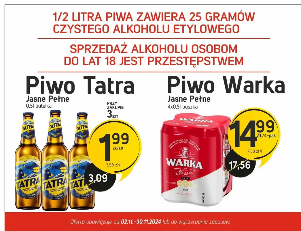 Zielony Koszyk - gazetka promocyjna Promocje od czwartku 14.11 do soboty 30.11 - strona 10