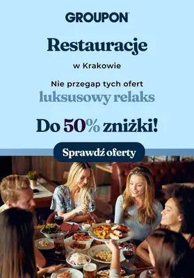 Groupon - gazetka promocyjna Sprawdź najlepsze oferty w Krakowie! od czwartku 21.11 do środy 01.01 - strona 2 Groupon - gazetka promocyjna Sprawdź najlepsze oferty w Krakowie! od czwartku 21.11 do środy 01.01 - strona 2