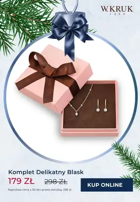 W.KRUK - gazetka promocyjna Komplety biżuterii na PROMOCJI już od 99,99 zł od piątku 22.11 do poniedziałku 02.12 - strona 3