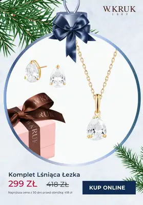 W.KRUK - gazetka promocyjna Komplety biżuterii na PROMOCJI już od 99,99 zł od piątku 22.11 do poniedziałku 02.12 - strona 6