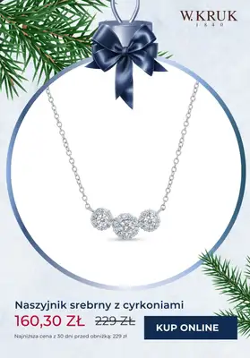 W.KRUK - gazetka promocyjna -30% na wybraną biżuterię TYLKO ONLINE Black Week od piątku 22.11 do poniedziałku 02.12 - strona 9