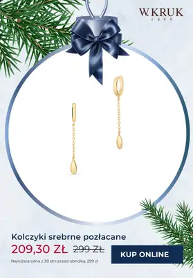 W.KRUK - gazetka promocyjna -30% na wybraną biżuterię TYLKO ONLINE Black Week od piątku 22.11 do poniedziałku 02.12 - strona 5