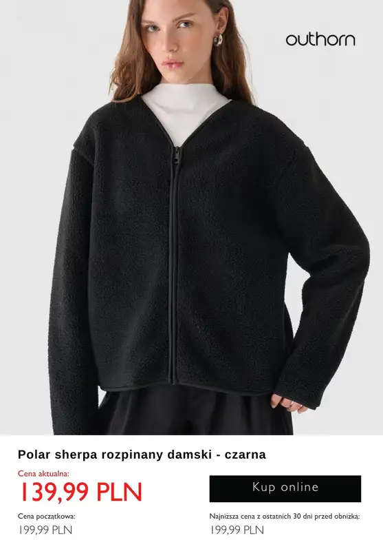 Outhorn - gazetka promocyjna -40% na WSZYSTKO również na SALE od piątku 22.11 do wtorku 03.12 - strona 4