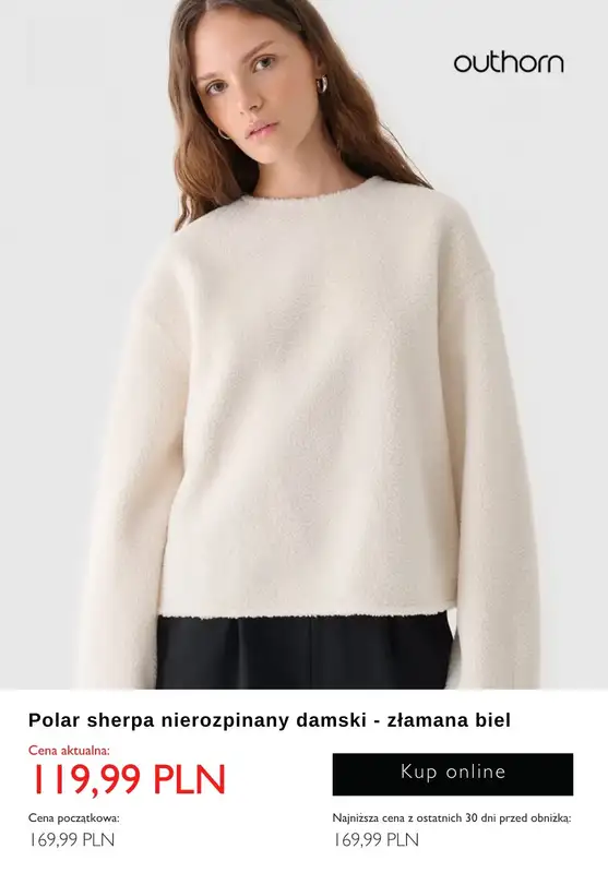 Outhorn - gazetka promocyjna -40% na WSZYSTKO również na SALE od piątku 22.11 do wtorku 03.12 - strona 3