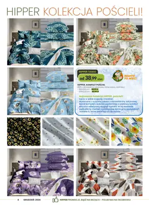 HIPPER.pl - gazetka promocyjna Gazetka od czwartku 28.11 do niedzieli 15.12 - strona 4 HIPPER.pl - gazetka promocyjna Gazetka od czwartku 28.11 do niedzieli 15.12 - strona 4