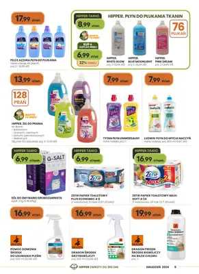 HIPPER.pl - gazetka promocyjna Gazetka od czwartku 28.11 do niedzieli 15.12 - strona 5 HIPPER.pl - gazetka promocyjna Gazetka od czwartku 28.11 do niedzieli 15.12 - strona 5