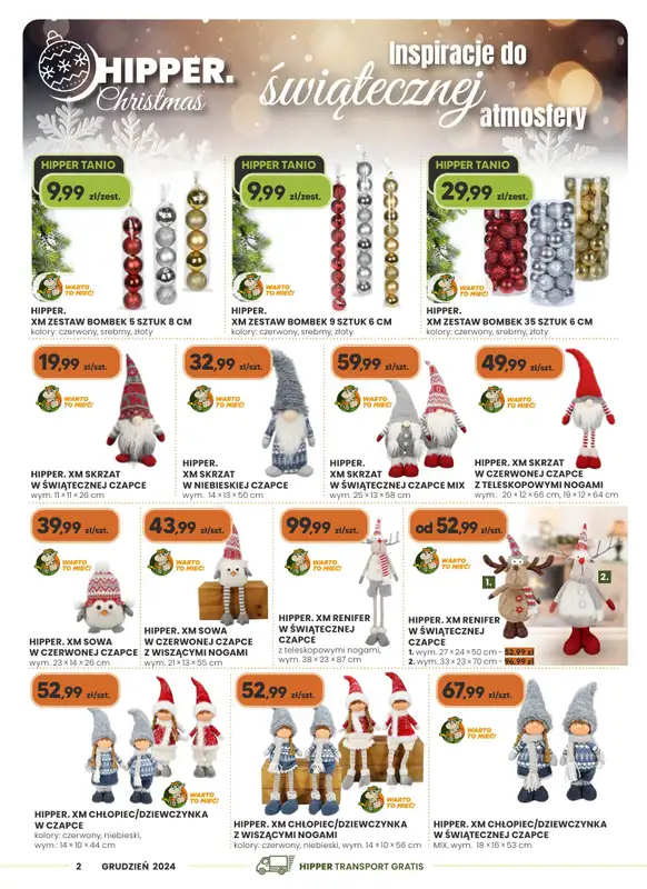HIPPER.pl - gazetka promocyjna Gazetka od czwartku 28.11 do niedzieli 15.12 - strona 2