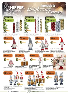 HIPPER.pl - gazetka promocyjna Gazetka od czwartku 28.11 do niedzieli 15.12 - strona 2 HIPPER.pl - gazetka promocyjna Gazetka od czwartku 28.11 do niedzieli 15.12 - strona 2