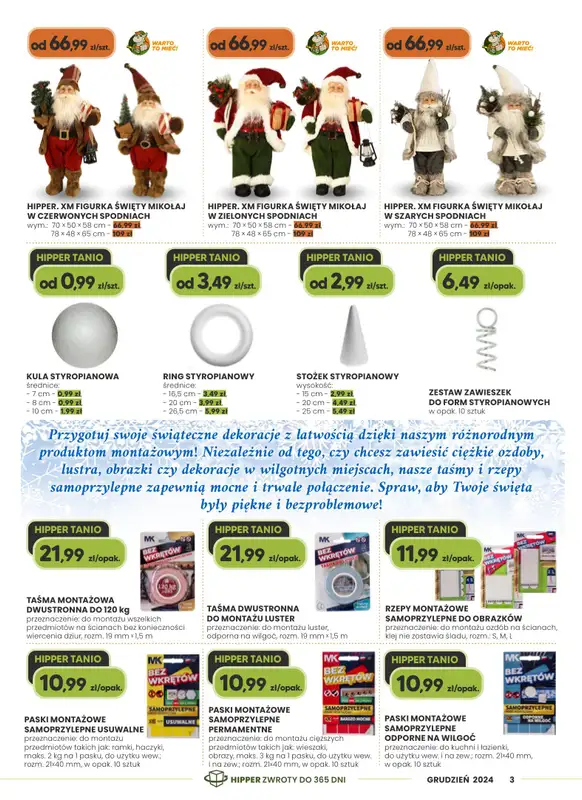 HIPPER.pl - gazetka promocyjna Gazetka od czwartku 28.11 do niedzieli 15.12 - strona 3