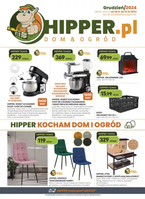 HIPPER.pl - gazetka promocyjna Gazetka od czwartku 28.11 do niedzieli 15.12 HIPPER.pl - gazetka promocyjna Gazetka od czwartku 28.11 do niedzieli 15.12