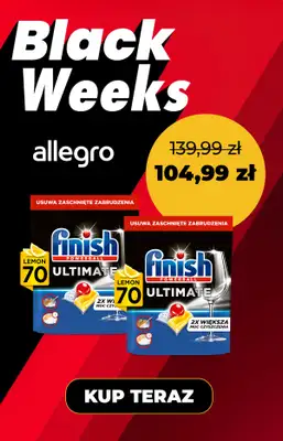 Finish - gazetka promocyjna Black Weeks z Finish od środy 13.11 do poniedziałku 02.12 - strona 4