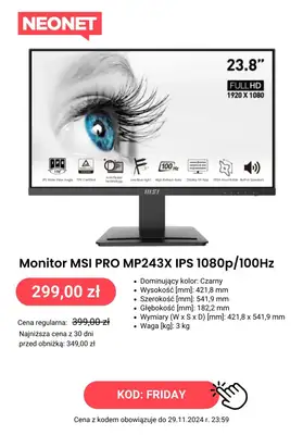 NEONET - gazetka promocyjna BLACK FRIDAY - Największe obniżki tego roku! od piątku 29.11 do piątku 29.11 - strona 8