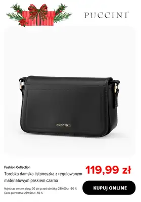 Puccini - gazetka promocyjna Damskie torebki do -60%! od piątku 29.11 do niedzieli 01.12 - strona 4