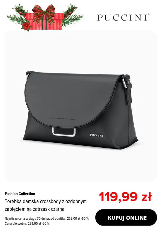 Puccini - gazetka promocyjna Damskie torebki do -60%! od piątku 29.11 do niedzieli 01.12 - strona 2
