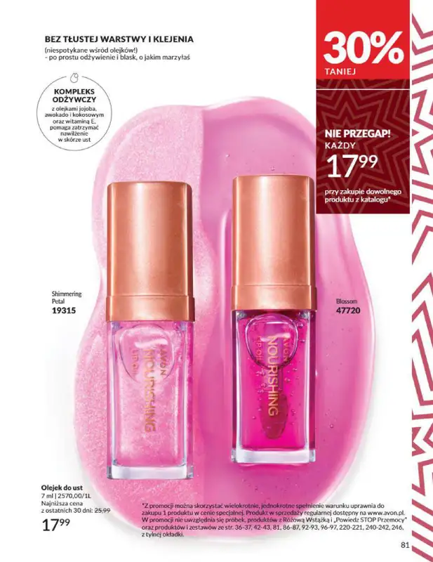 AVON - gazetka promocyjna Katalog grudzień 2024 od soboty 30.11 do wtorku 31.12 - strona 81
