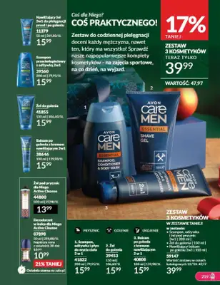 AVON - gazetka promocyjna Katalog grudzień 2024 od soboty 30.11 do wtorku 31.12 - strona 219
