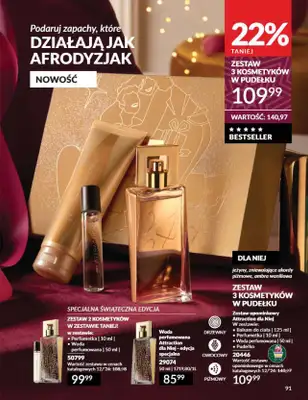 AVON - gazetka promocyjna Katalog grudzień 2024 od soboty 30.11 do wtorku 31.12 - strona 91