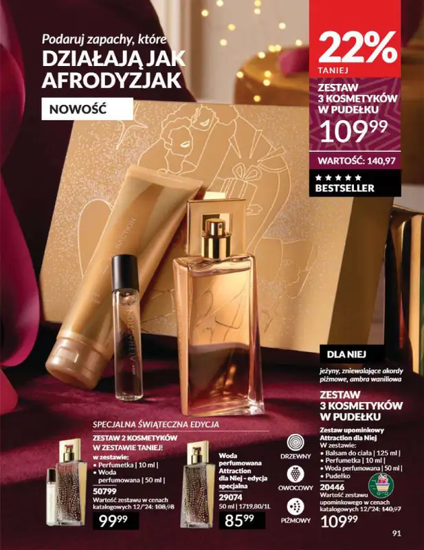 AVON - gazetka promocyjna Katalog grudzień 2024 od soboty 30.11 do wtorku 31.12 - strona 91