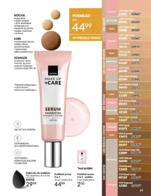 AVON - gazetka promocyjna Katalog grudzień 2024 od soboty 30.11 do wtorku 31.12 - strona 65