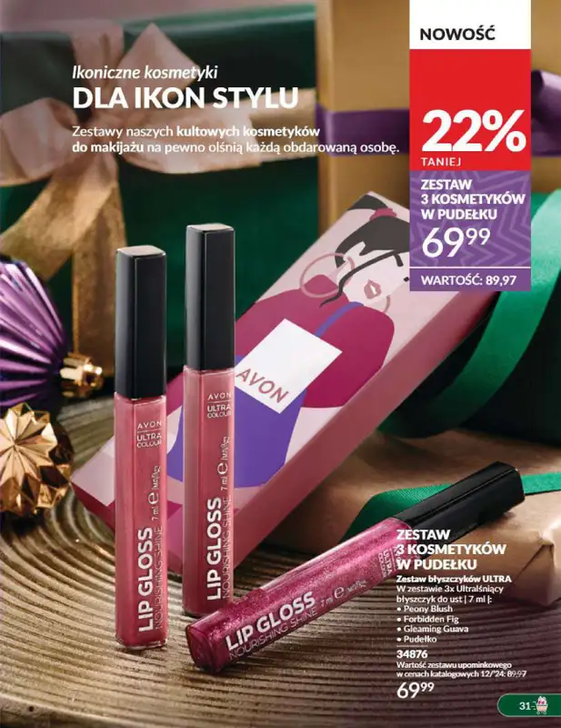 AVON - gazetka promocyjna Katalog grudzień 2024 od soboty 30.11 do wtorku 31.12 - strona 31