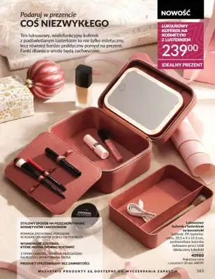 AVON - gazetka promocyjna Katalog grudzień 2024 od soboty 30.11 do wtorku 31.12 - strona 163