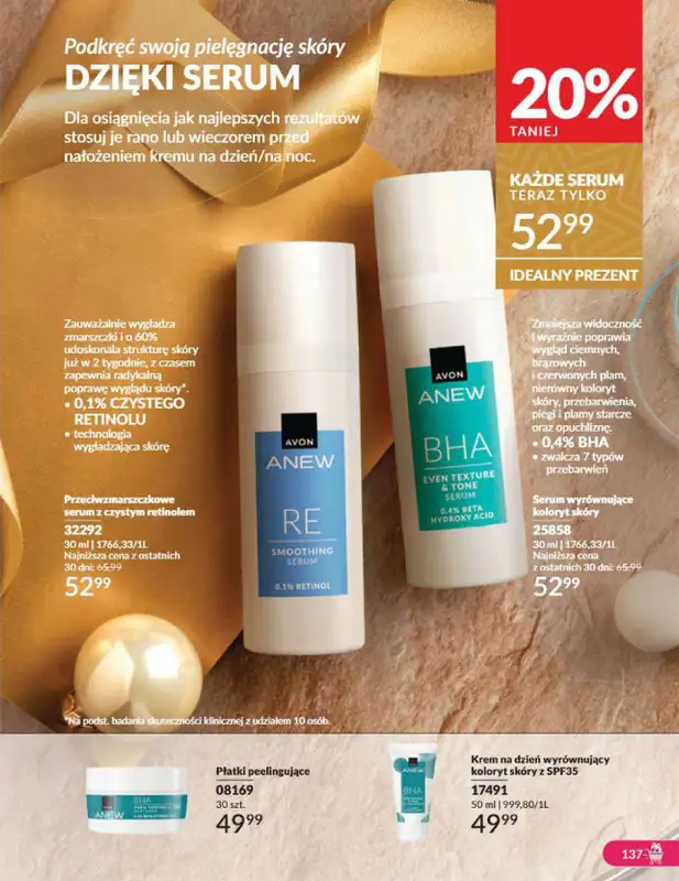 AVON - gazetka promocyjna Katalog grudzień 2024 od soboty 30.11 do wtorku 31.12 - strona 137