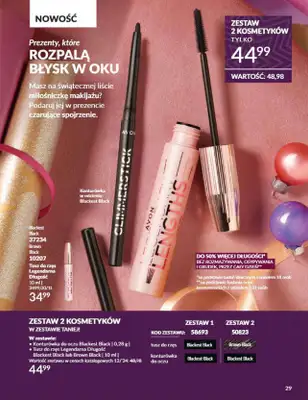 AVON - gazetka promocyjna Katalog grudzień 2024 od soboty 30.11 do wtorku 31.12 - strona 29