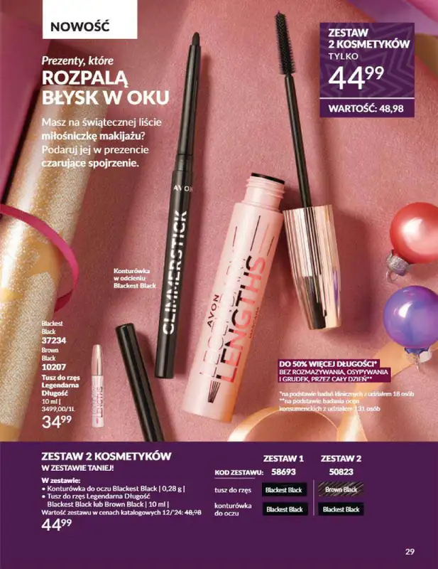 AVON - gazetka promocyjna Katalog grudzień 2024 od soboty 30.11 do wtorku 31.12 - strona 29