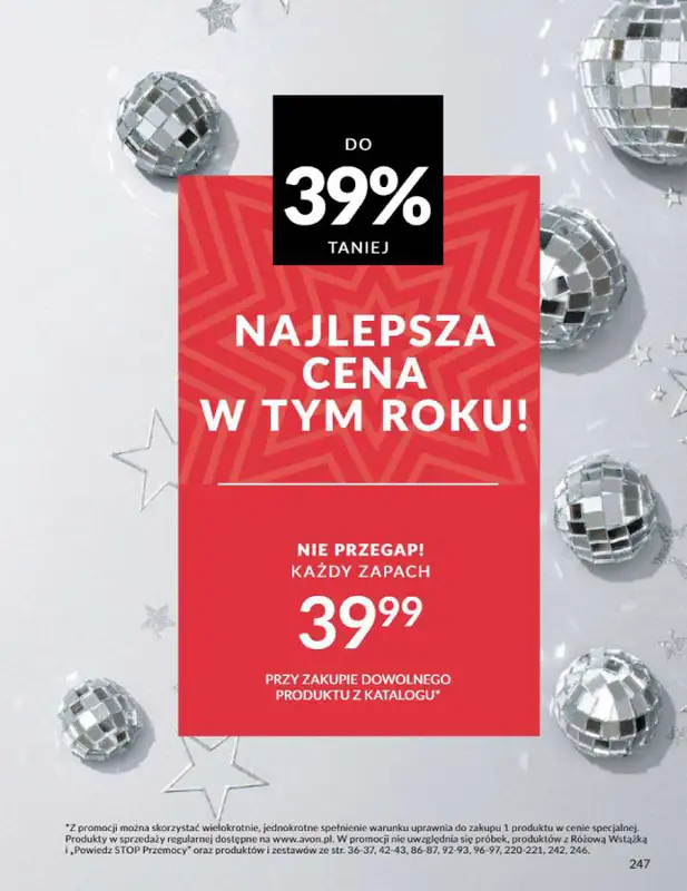 AVON - gazetka promocyjna Katalog grudzień 2024 od soboty 30.11 do wtorku 31.12 - strona 247